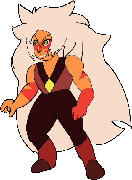 Steven Universe By Sonicblast43o9 - Steven Universe Jasper Sprite (528x636)