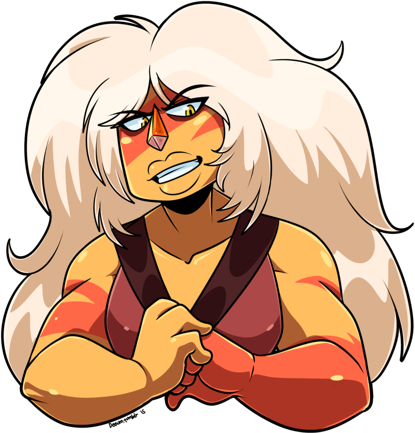 Jasper By Deeum Steven Universe - Jaspe Steven Universe Anime (900x900)