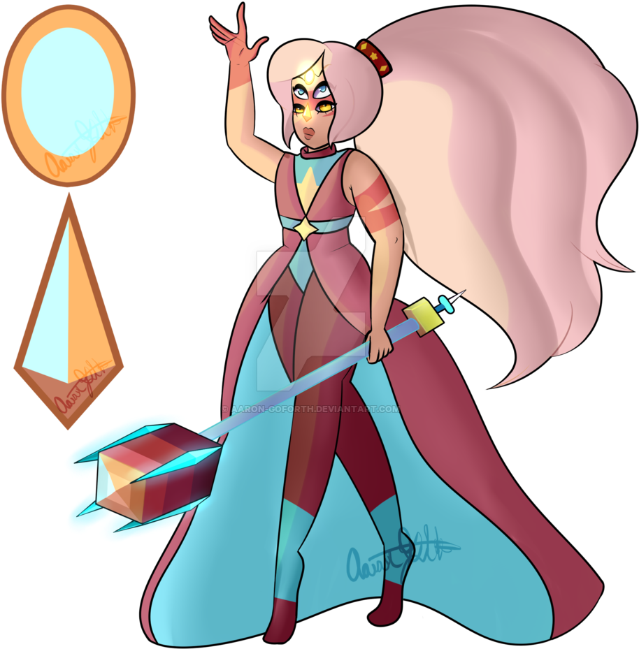 Agate By Aaron-goforth - Steven Universe Pearl X Jasper (1024x1024)