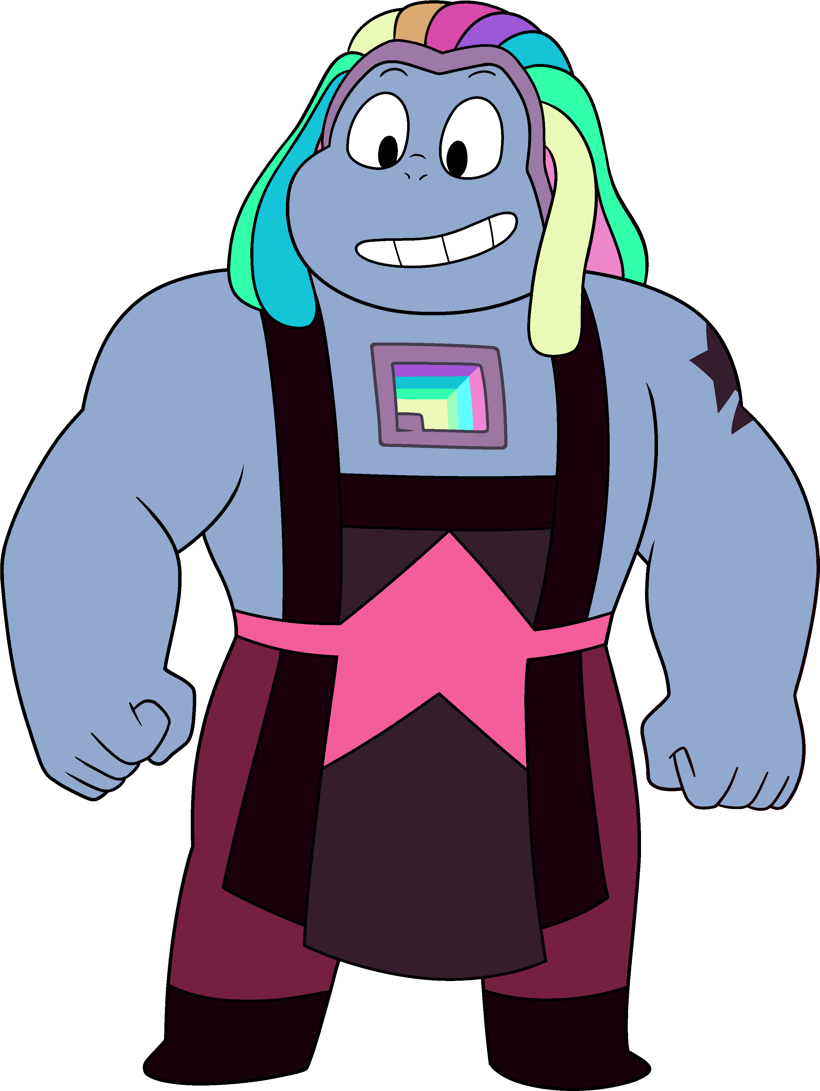 191kib, 3050x3950, Bismuth By Lenhi - Bismuth From Steven Universe (3050x3950)