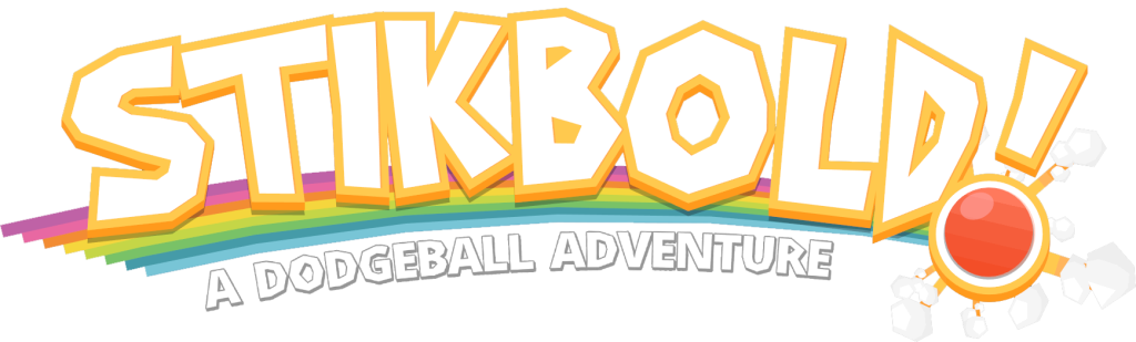 A Dodgeball Adventure Logo - Orange (7229x2136)
