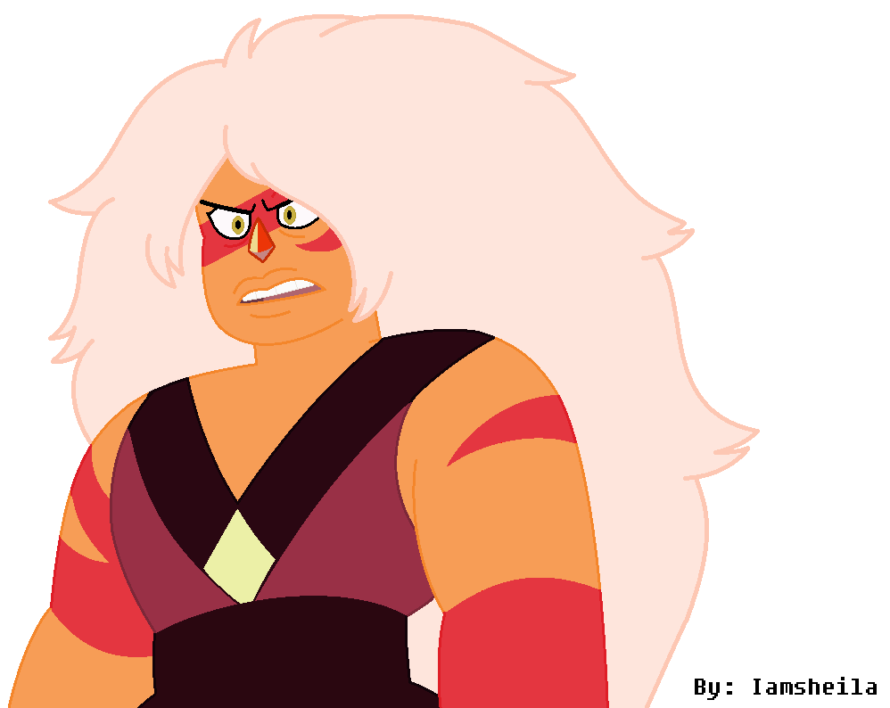 Jasper By Iamsheila - Steven Universe Ms Paint (998x794)