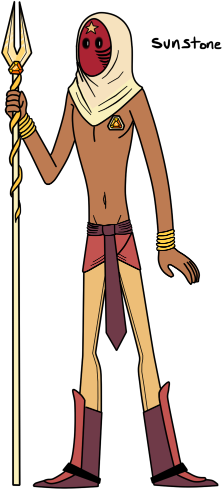 Steven Universe Sunstone By Ask Thedesertprince - Sunstone (638x1140)