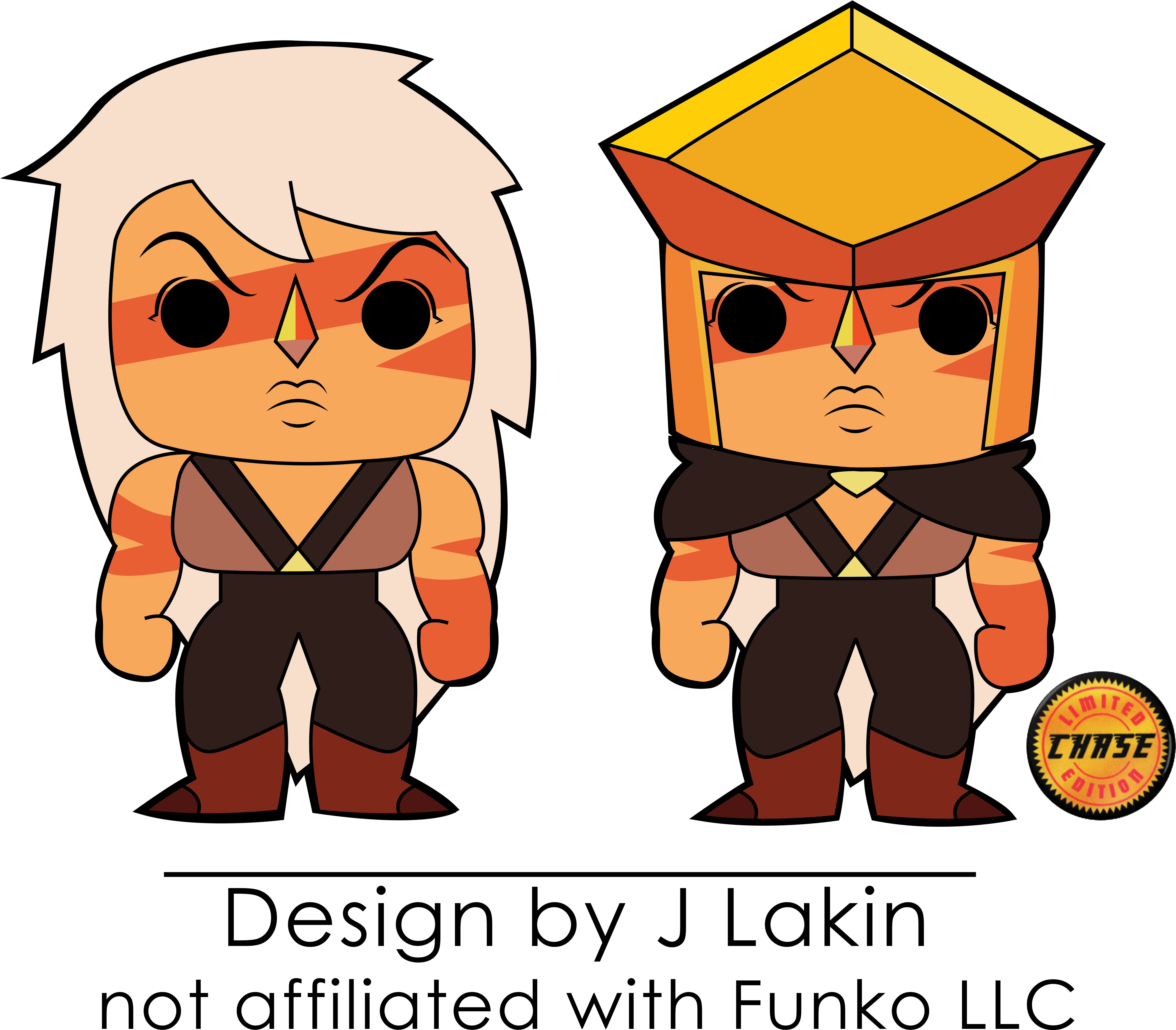 Customi - Steven Universe Funko Pop Jasper (7052x6000)