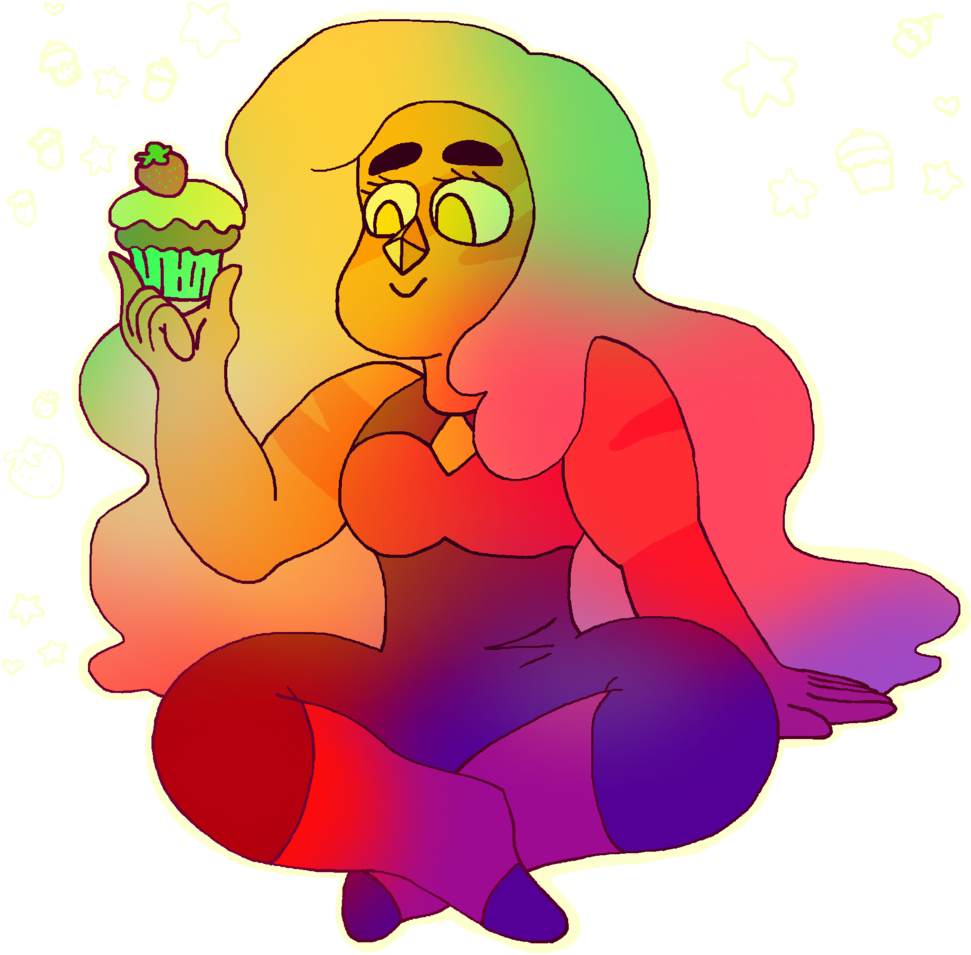 Cupcake Jasper - Cupcake From Steven Univers (1024x1024)
