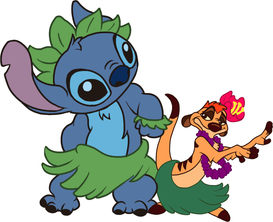 Hula By Phantomphoenix4 - Stitch Hula Png (917x744)
