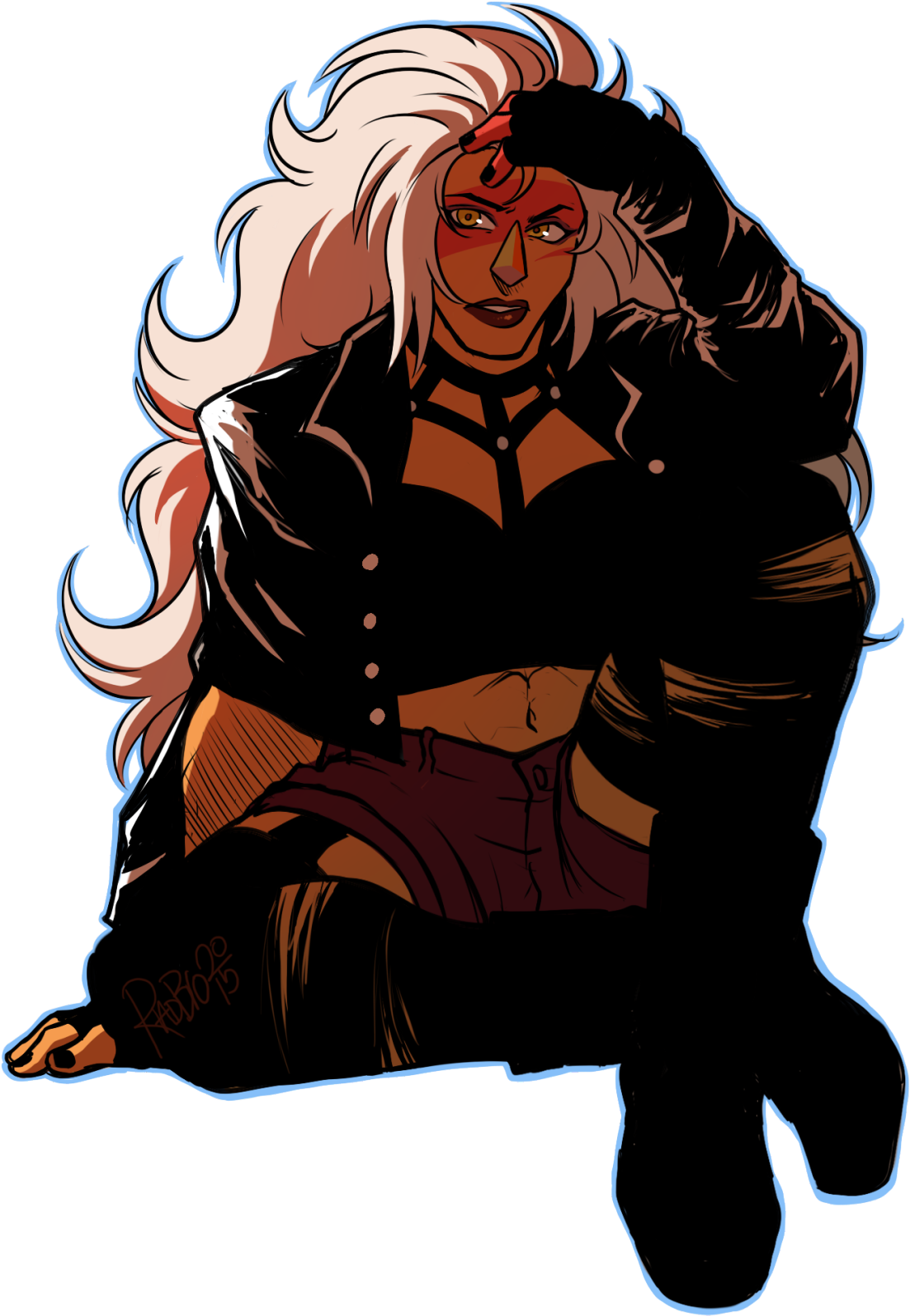Imgur - Jasper Steven Universe Fanart (1280x1624)