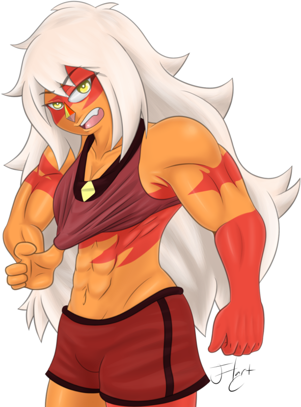 Jasper Workout By Pychosamuraijoe - Steven Universe Jasper Muscle (800x800)