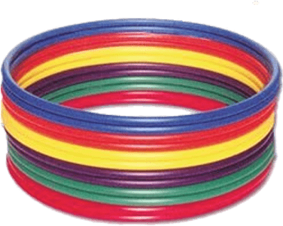 Stack Of Hula Hoops - Pull Bouy Deluxe Hoops - 30" Diameter Only, Price/dozen (400x400)