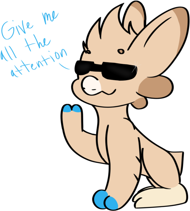 Attention Seeker By Redhead-alex - Cartoon (894x894)