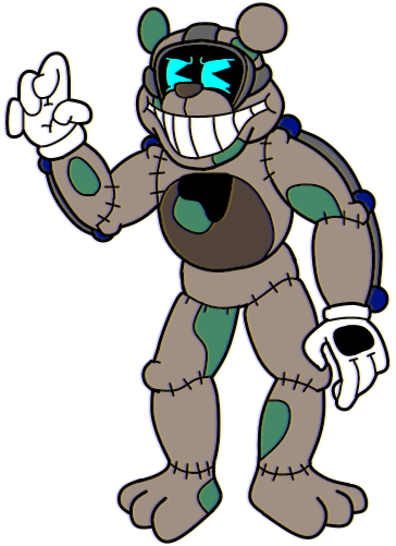 Protobeast, The Cuphead Boss Phase By Therealboreddrawer - Cuphead Fan Made Bosses (364x501)