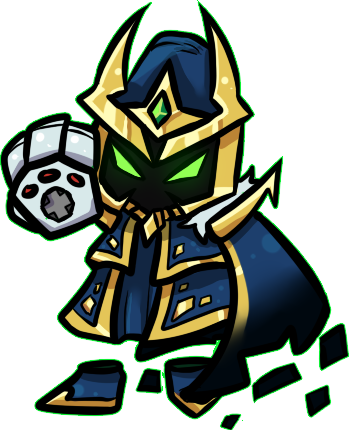 Final Boss By Guccl - Final Boss Veigar Png (349x430)