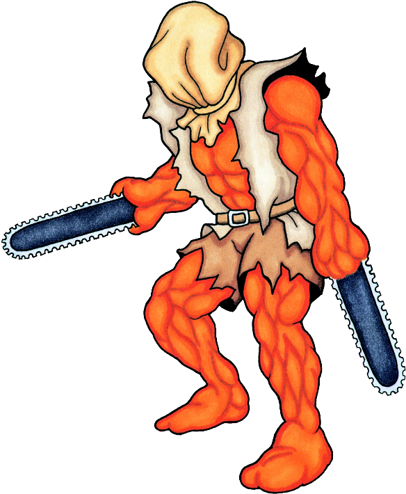 Image Result For Splatterhouse Chainsaw Boss - Splatterhouse Chainsaw Boss (640x778)