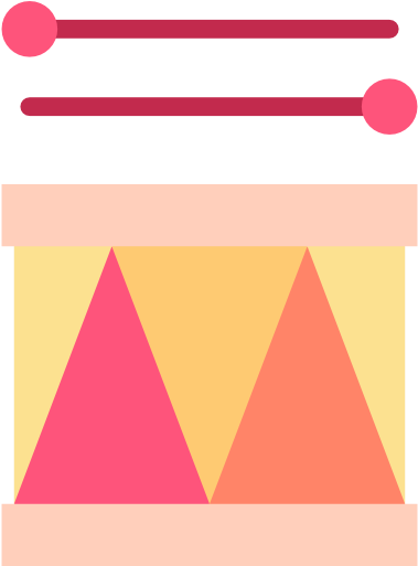 Drum Free Icon - Musical Instrument (512x512)