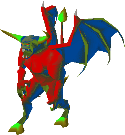 Mage Arena Iii Boss Leaked - Black Lesser Demon Runescape (438x473)