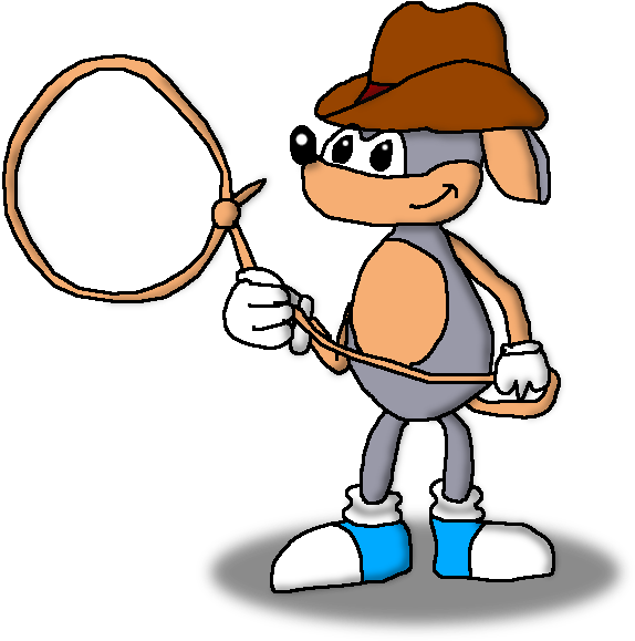 Lasso The Mouse By Thegreatallie - Cartoon (800x600)