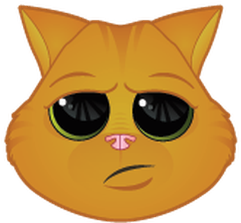 Animal Face Icons - Black Cat (413x399)