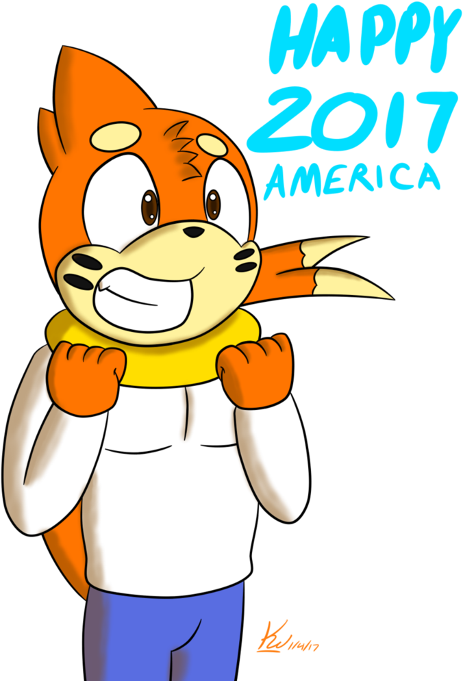 Happy New Year, Deviantart By Aglassofbuizel - Cartoon (800x1000)