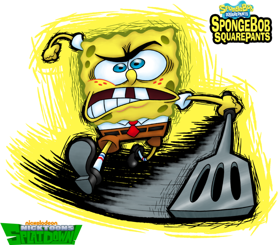 Spongebob Squarepants By Raccoonfoot - Nickelodeon (957x834)