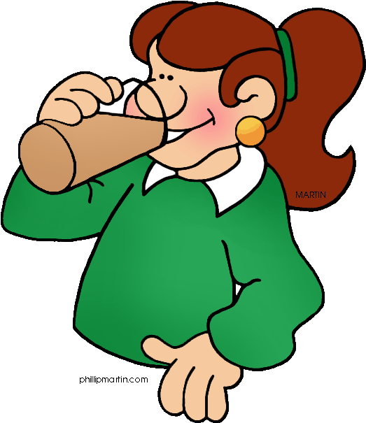 Clipart Drink Juice Boy Strawberry Cartoon Illustration - Take A Drink Clip Art (549x648)