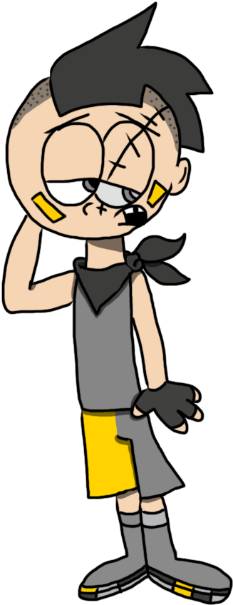 Face Of A Thug By Zootycutie - Cartoon (900x900)