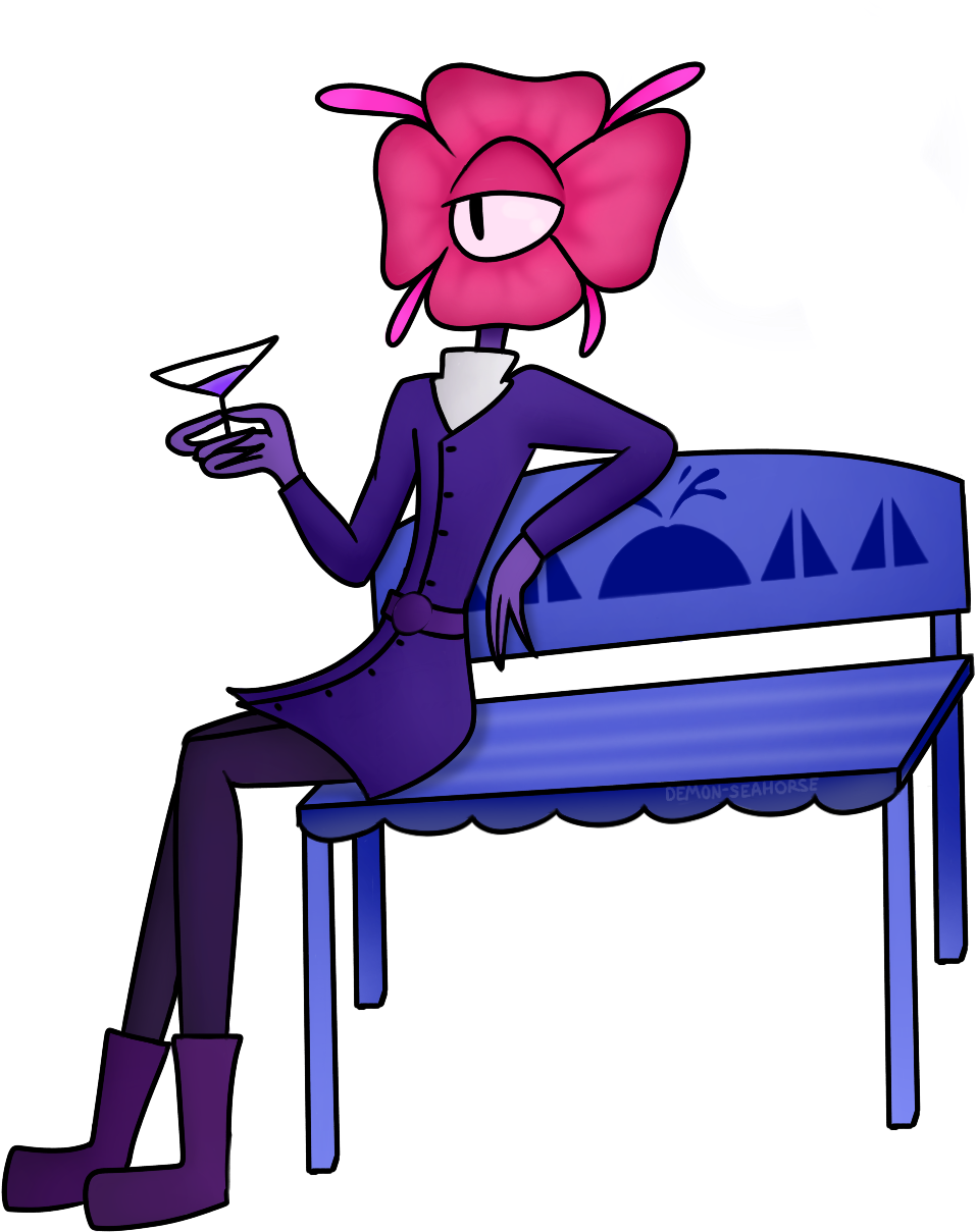 Roll) Chillin By Demon-seahorse - Seahorse (1000x1500)