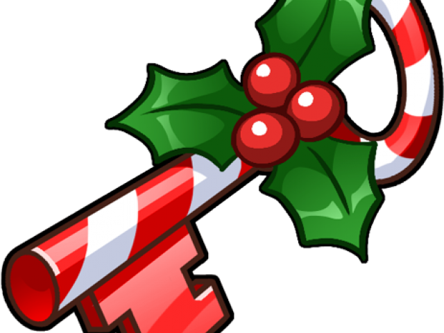 Key Clipart Christmas - Key Clipart Christmas (640x480)