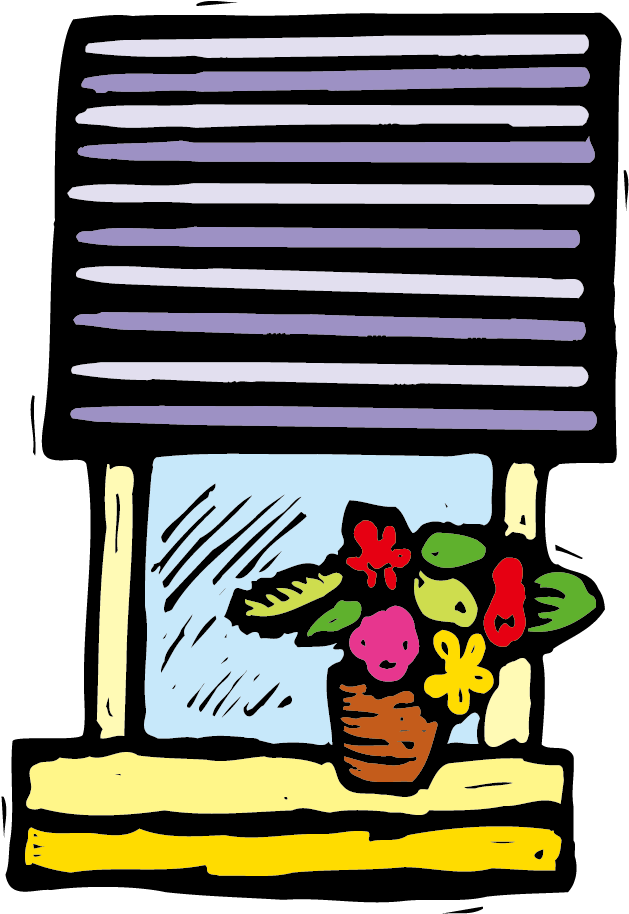 Window Blind Clip Art - Garden Hose (1000x1000)