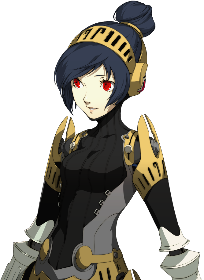 Persona 4 Arena Unit 024 Labrys Aigis Aegis Metis Sorry - Cartoon (1024x1024)