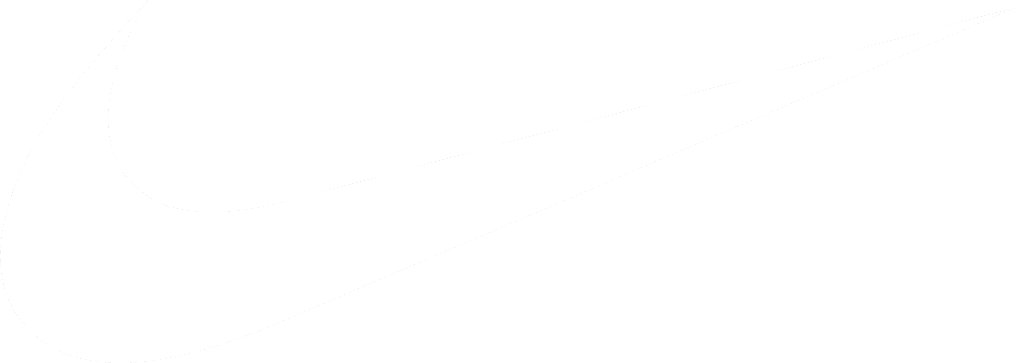 Nike Clip Art At Clker - Nike Logo Png White (3922x1399)