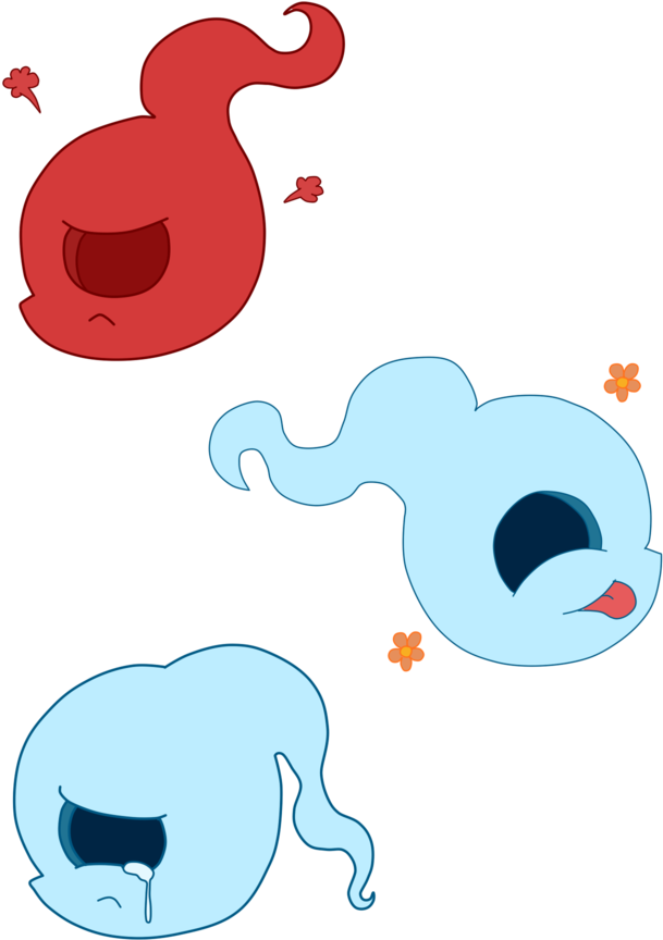 Blind Specter Emtotions By Daflooofypanda - Cuphead (800x1000)