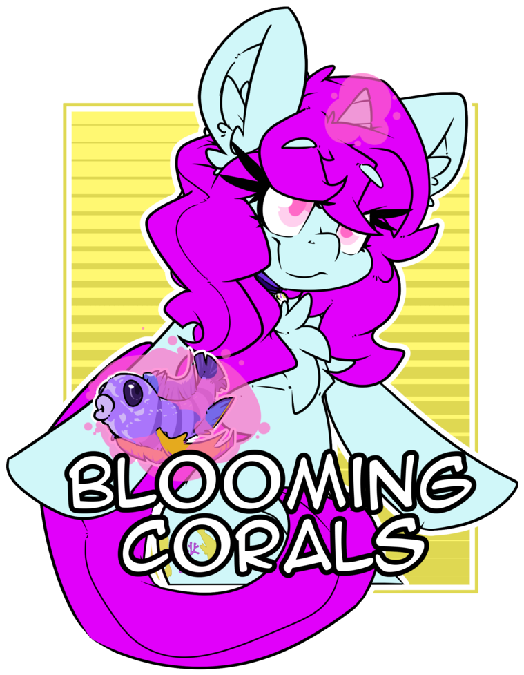 Bbsartboutique, Badge, Blind, Con Badge, Fish, Magic, - Cartoon (896x1024)