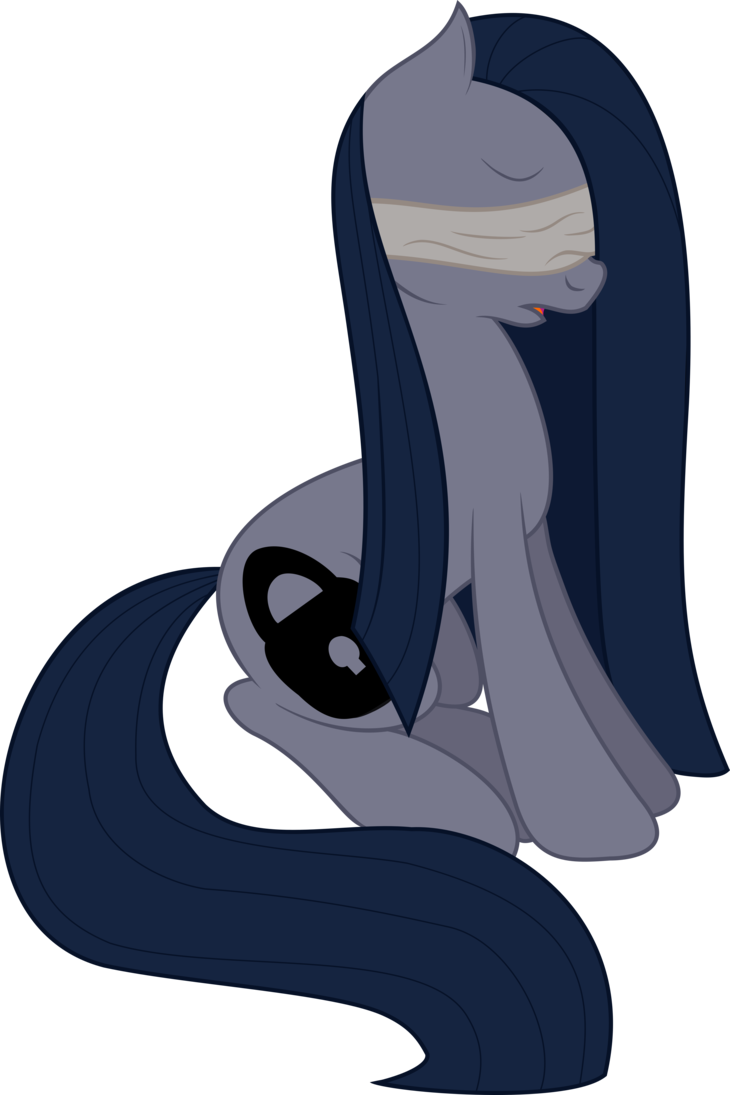 Minkie Pie Blind By Strawberrythefox1452 - Minkie Pie (730x1095)