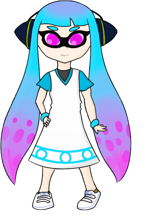 Blind Inkling Adopt 5 By Fluffy-freak - Cartoon (748x868)
