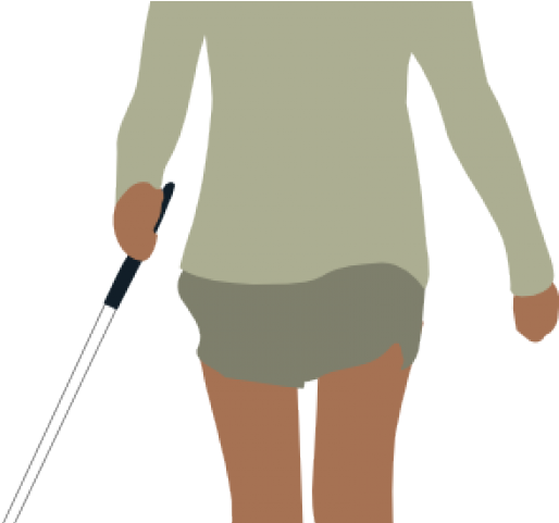 Blinds Clipart Blind Woman - Discapacidad Visual (640x480)