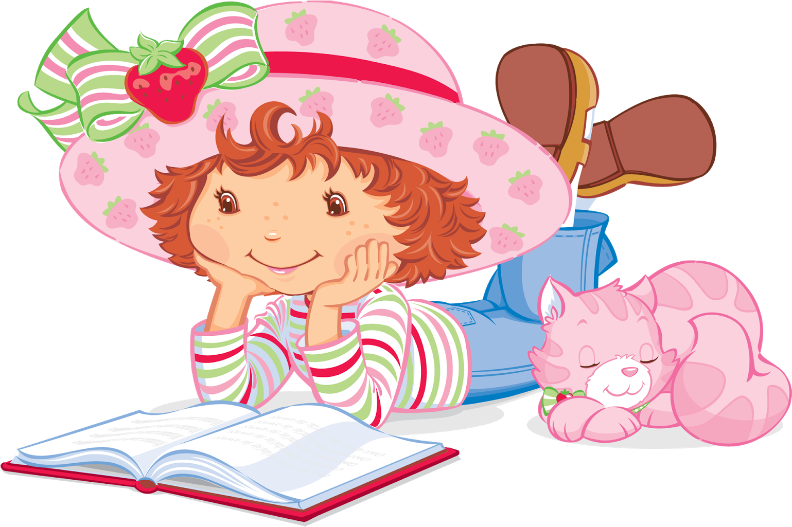 Png Files Cartoon Characters On A Transparent Background - Strawberry Shortcake: Life Is Good (1600x1120)