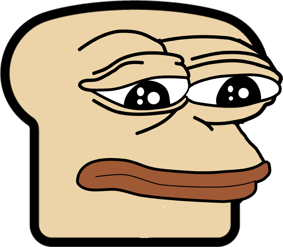 Disguised Toast On Twitter - Disguised Toast Pepe (1200x1200)
