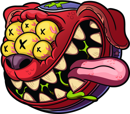 He Came From Outer Space But Fear Not, Slobbernaut - Madballs Dog (520x520)