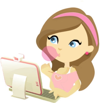 Pin By La Diversion De Yasmina On Dibujos - Cartoon Girl With Blonde Hair (380x380)