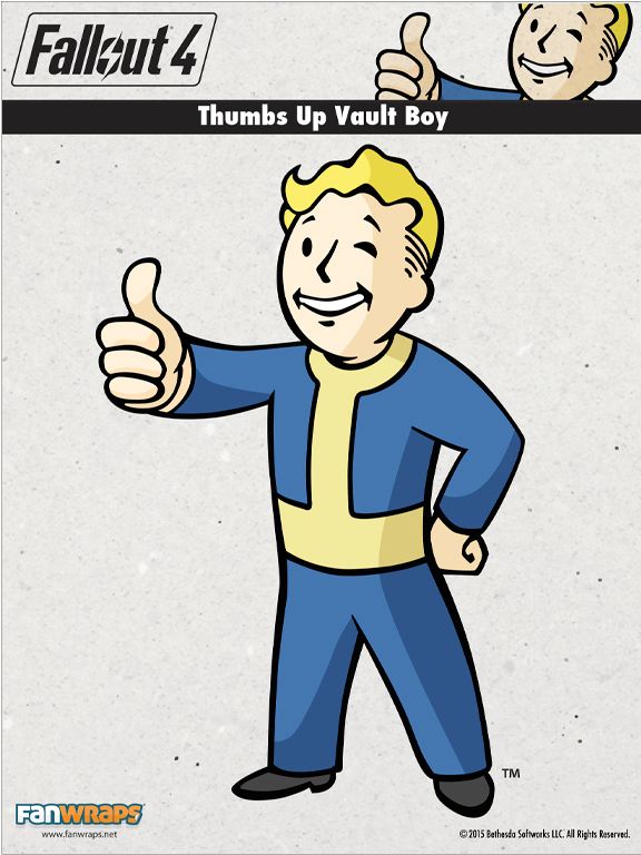 Fallout Vault Boy Thumbs Up (900x900)
