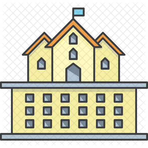 Palace Icon - Government Office Clipart (512x512)