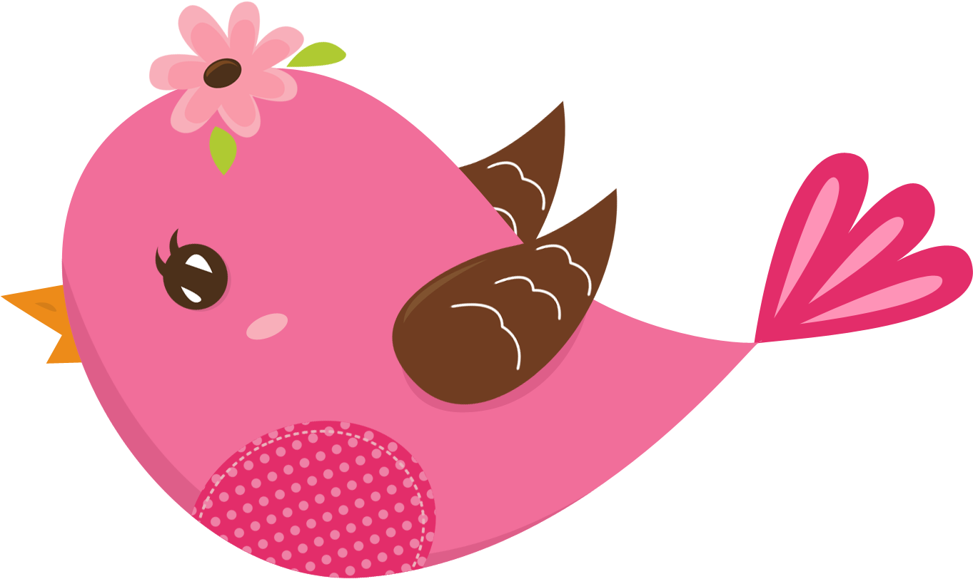 Kit De Artes Digitais Gratuitas "passarinhos Para Meninas" - Passarinho Jardim Encantado Png (1463x1021)