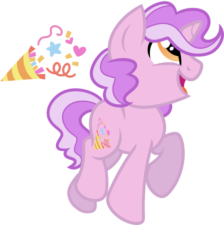 Party Popper By Frozen Star - Cartoon (892x895)