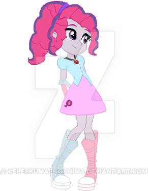 Equestria Girls Party Popper~ By Celeskumaenoshima - My Little Pony: Equestria Girls (400x400)