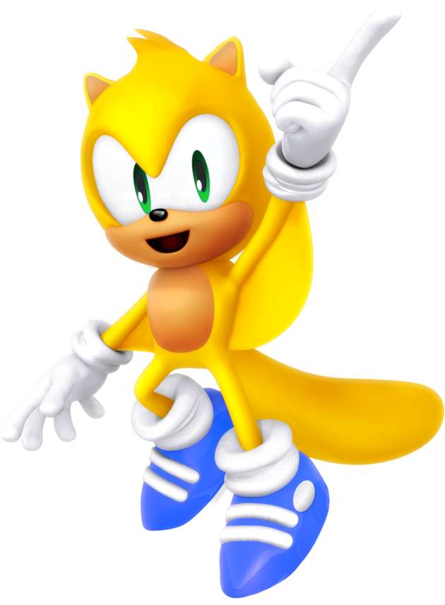 Ray The Flying Squirrel Mania Version Render By Nibroc-rock - Ray The Flying Squirrel (894x894)
