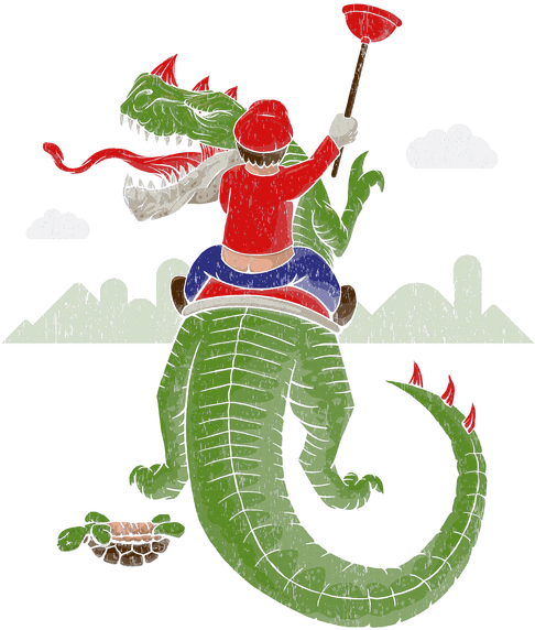 Super Plumber By Cory Freeman - Illustration (600x600)