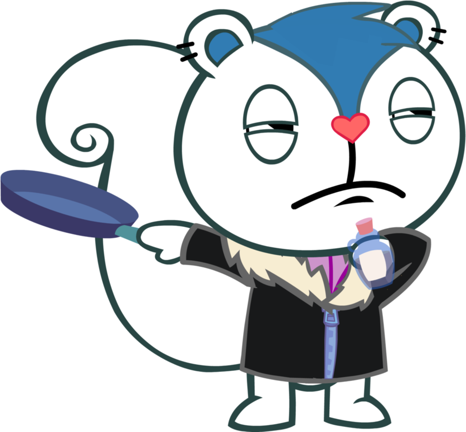 Dont Mess With The Squirrel By Nemaohtf - Htf Winter (952x839)