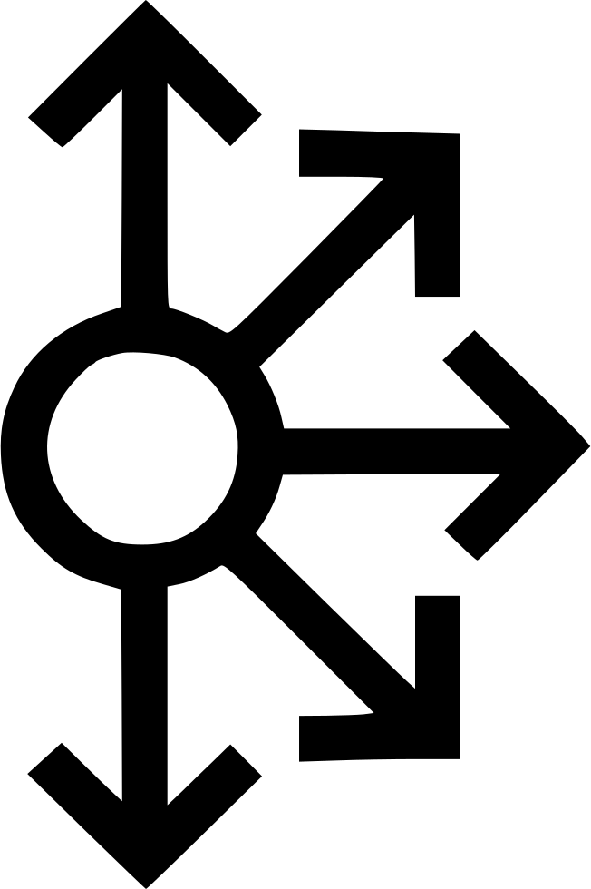 Half Mess Circle Connect Connection Comments - Multitasking Logo (652x980)