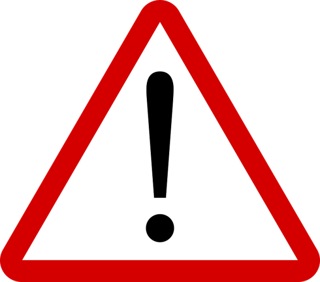 Undefined - Warning Clipart (680x600)