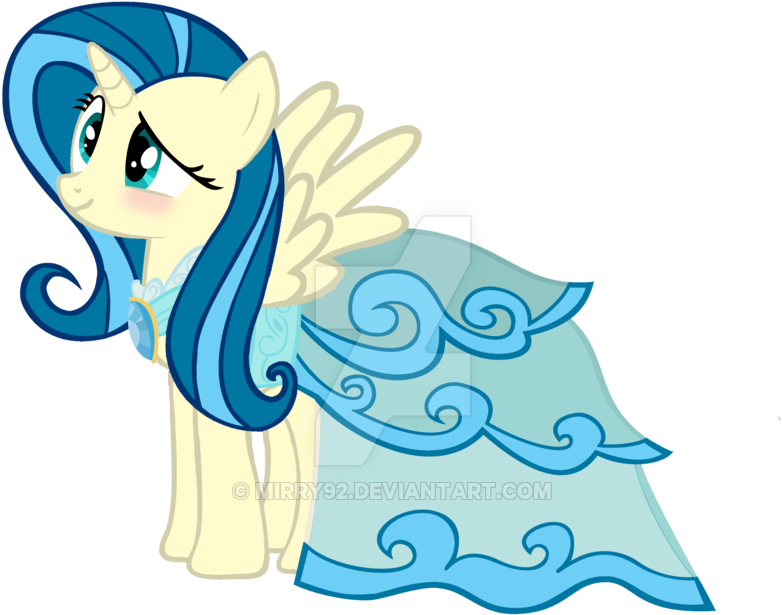 Tina Fountain Heart By Mirry92 - Mlp Tina Fountain Heart (900x706)